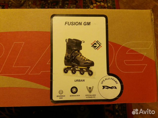 Роликовые коньки Fusion GM (44 размер) Роликовые коньки Fusion GM (44 размер)