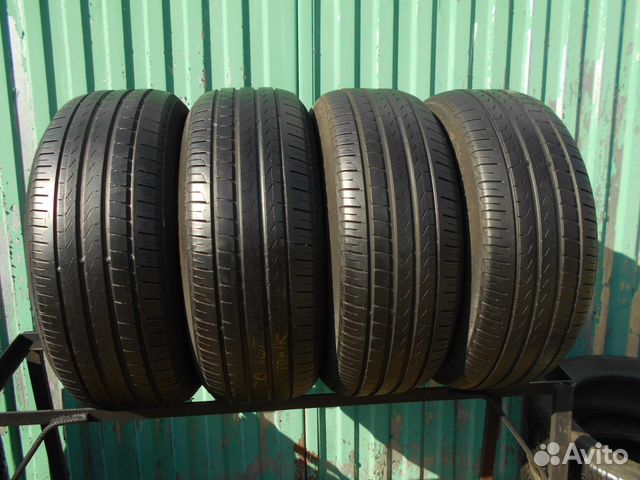 Pirelli audi original 225/55R17 4шт шины БУ Pirelli audi original 225/55R17 4шт шины БУ