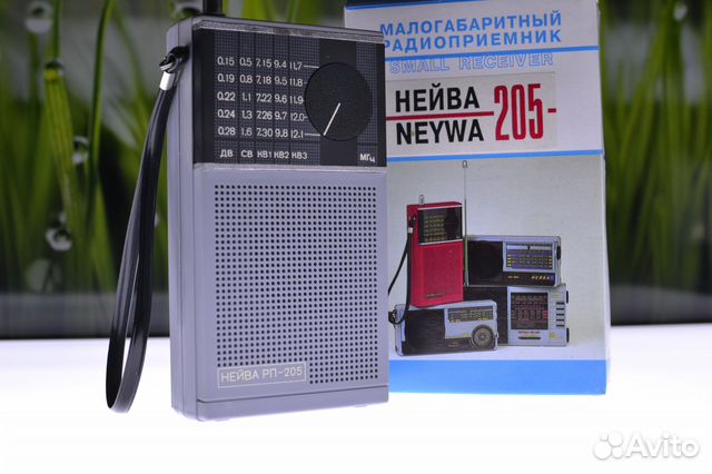 Новый радиоприемник нейва рп-205