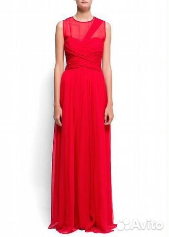 Платье шёлк Mango lux Платье шёлк Mango lux