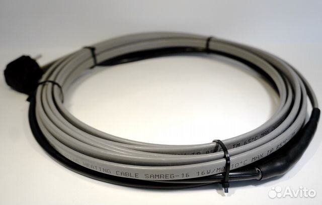Кабель для обогрева труб SRL 16wt-2