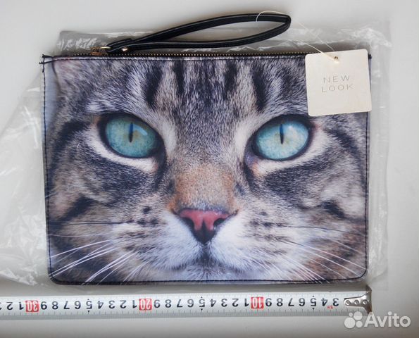 Модный клатч New Look Maddy Cat Сумка Кот Англия Модный клатч New Look Maddy Cat Сумка Кот Англия