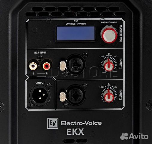 Electro-Voice EKX 12P/15P/18SP/12-CVR/15-CVR/18-CV Electro-Voice EKX 12P/15P/18SP/12-CVR/15-CVR/18-CV