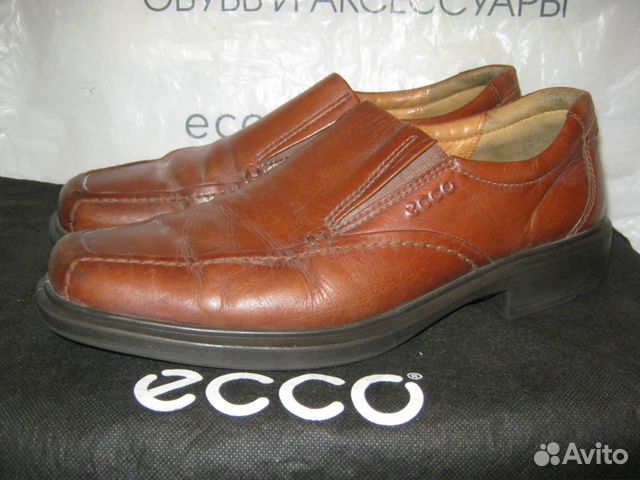 Ecco полуботинки - туфли 42 разме