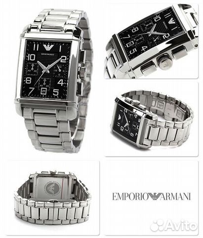 Emporio Armani Мужские Часы Оригинал Новые AR0334 Emporio Armani Мужские Часы Оригинал Новые AR0334