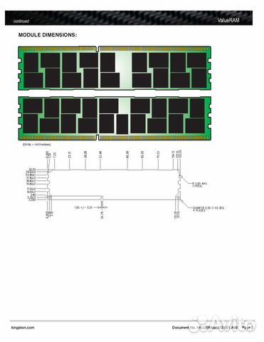 Kingston KVR16R11D4/8i (ECC, Reg) 16gb(8+8) Торг