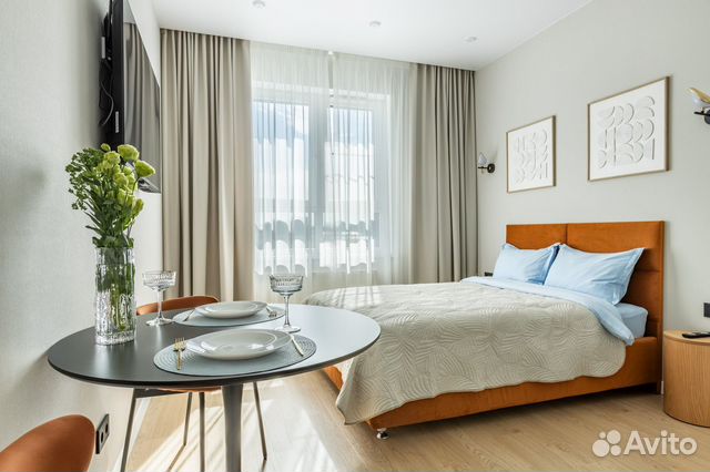 

Квартира-студия, 20 м², 1 кровать