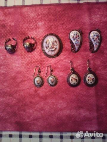 Украшения - финифть Украшения - финифть