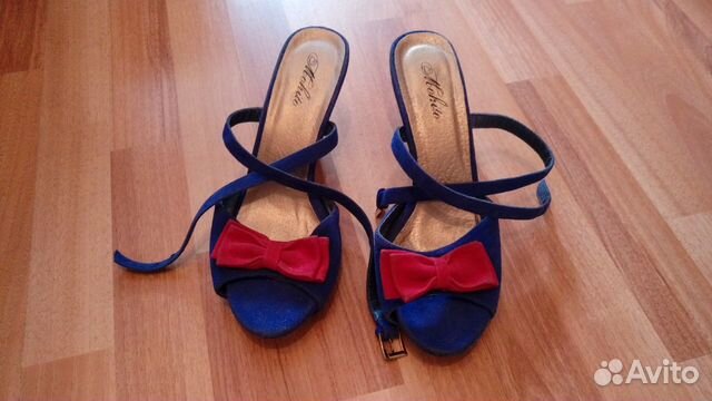 Новые Босоножки Mohito р.41 Синие Новые Босоножки Mohito р.41 Синие