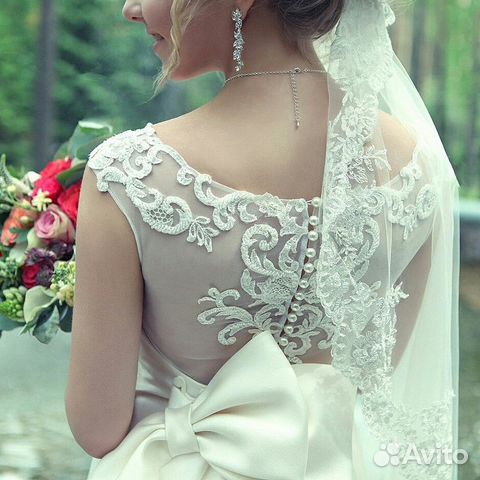 Свадебное платье, фата