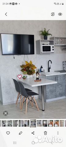

Квартира-студия, 30 м², 2 кровати