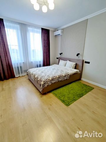 

1-к. квартира, 38 м², 2 кровати