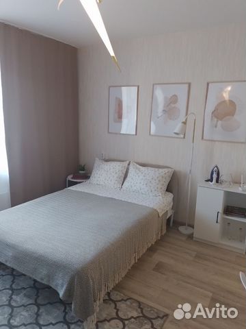 

Квартира-студия, 28 м², 2 кровати