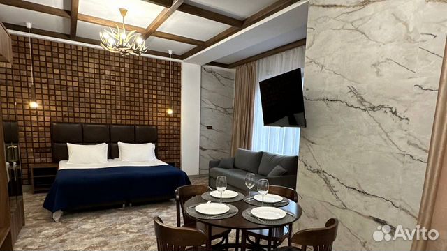 

Квартира-студия, 42 м², 2 кровати