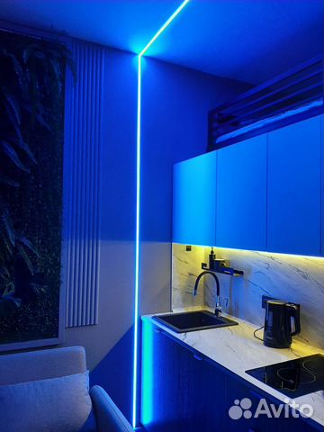 

1-к. квартира, 18 м², 2 кровати
