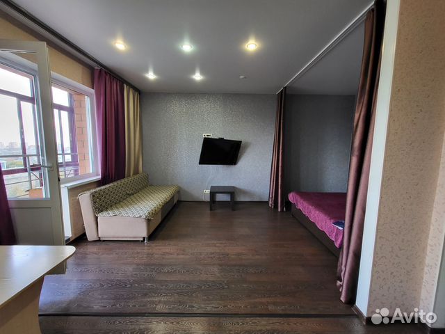 

Квартира-студия, 35 м², 2 кровати