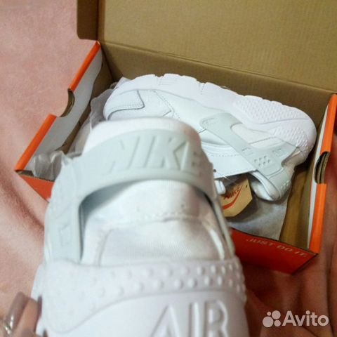 Кроссовки Nike Air Huarache нат. кожа Кроссовки Nike Air Huarache нат. кожа