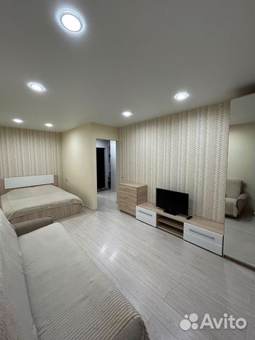 

1-к. квартира, 33,5 м², 2 кровати