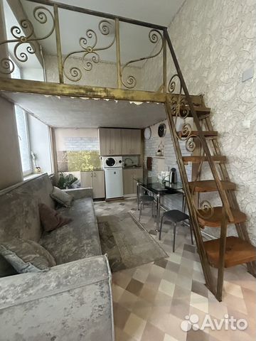 

Квартира-студия, 18 м², 2 кровати