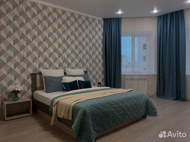 

1-к. квартира, 63 м², 2 кровати