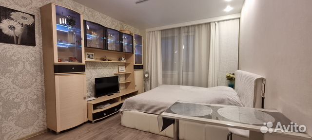 

Квартира-студия, 30 м², 1 кровать