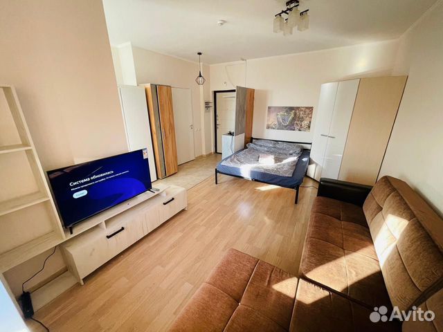 

Квартира-студия, 26 м², 2 кровати