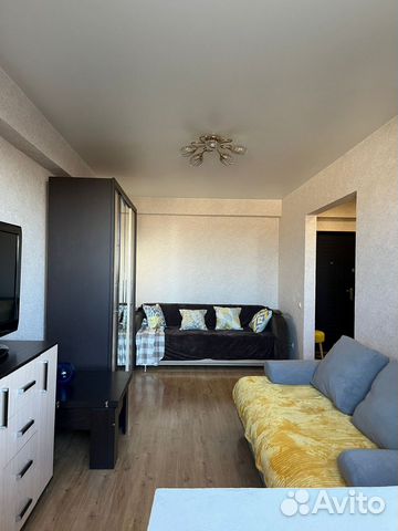 

1-к. квартира, 40 м², 2 кровати