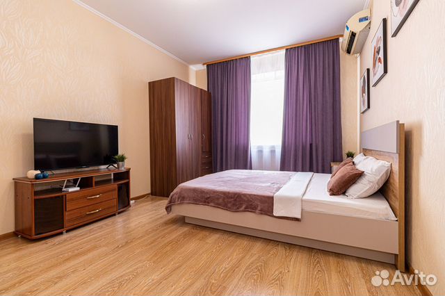 

1-к. квартира, 45 м², 2 кровати