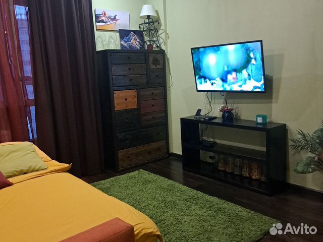 

Квартира-студия, 33 м², 1 кровать