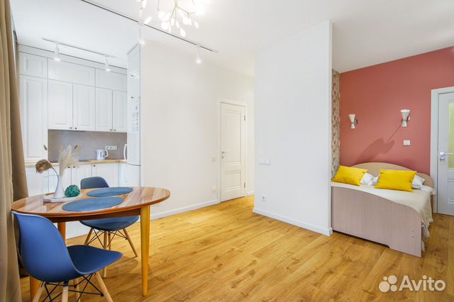 

Квартира-студия, 32 м², 1 кровать