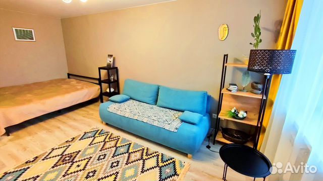 

1-к. квартира, 38 м², 3 кровати