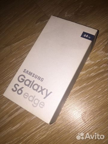 Коробка от SAMSUNG S6 edge и от iPhone 6 plus