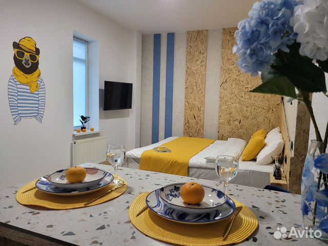 

Квартира-студия, 25 м², 1 кровать