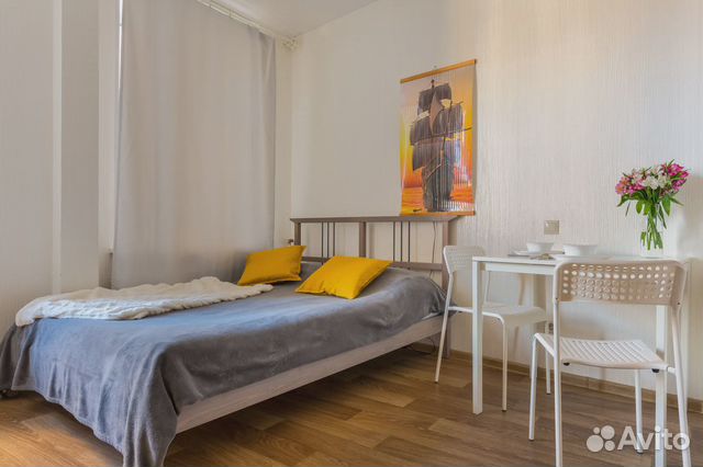 

Квартира-студия в апарт-отеле, 20 м², 1 кровать