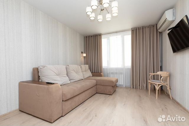 

1-к. квартира, 42 м², 2 кровати