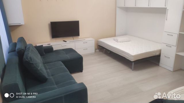 

Квартира-студия, 35 м², 2 кровати