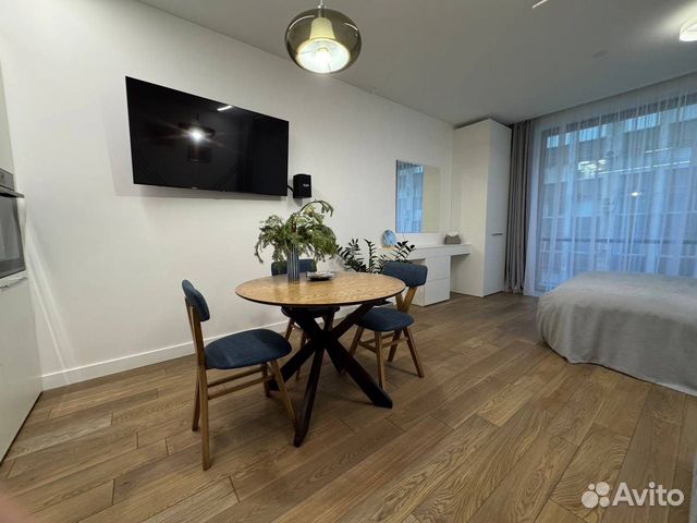 

Квартира-студия, 40 м², 2 кровати