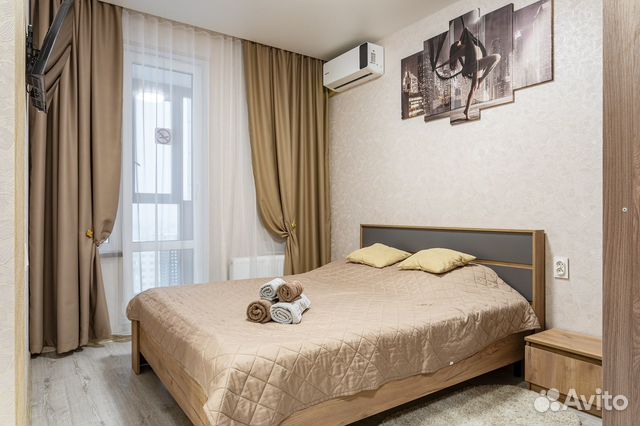

1-к. квартира, 33,6 м², 2 кровати