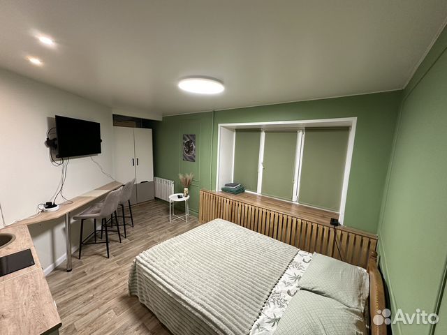 

Квартира-студия, 25 м², 1 кровать