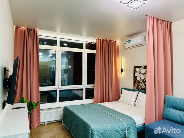 

Квартира-студия, 24,5 м², 2 кровати
