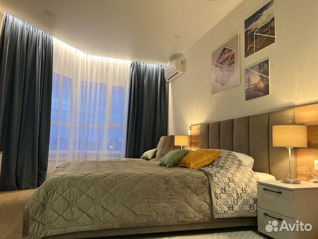 

Квартира-студия в апарт-отеле, 36 м², 2 кровати