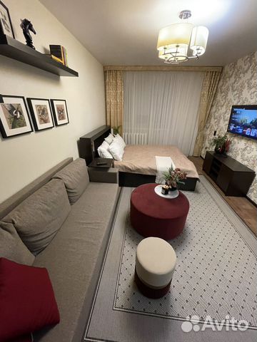 

1-к. квартира, 36,5 м², 3 кровати
