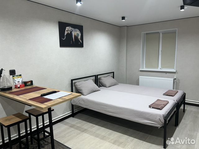 

Квартира-студия, 30 м², 2 кровати