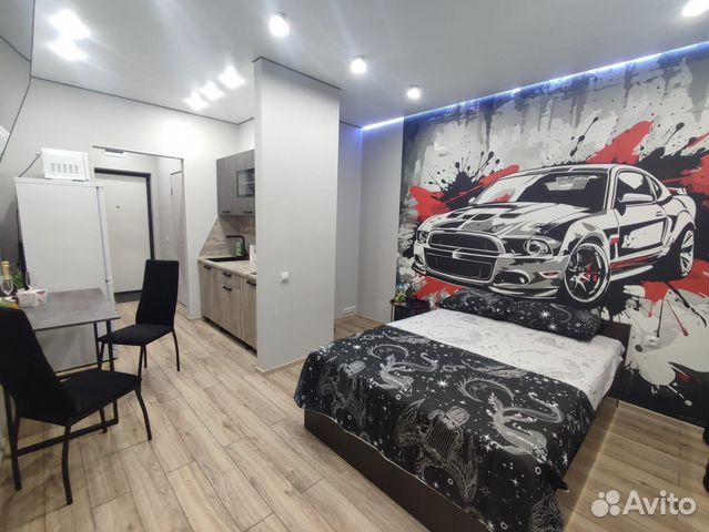 

Квартира-студия, 25 м², 1 кровать