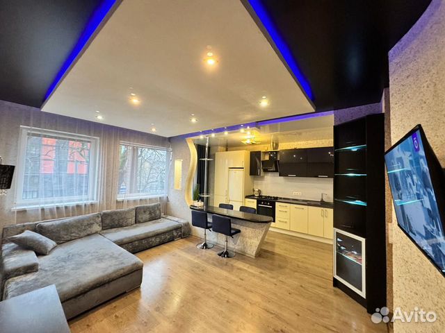 

1-к. квартира, 62 м², 2 кровати