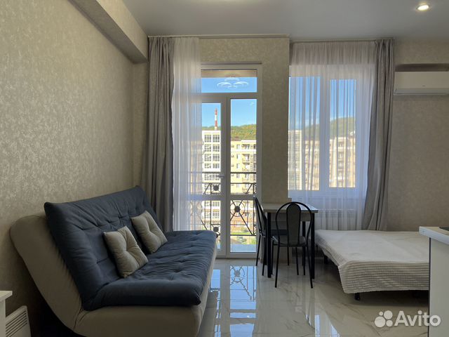 

Квартира-студия, 25 м², 2 кровати