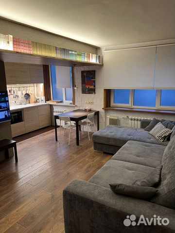 

1-к. квартира, 40 м², 2 кровати