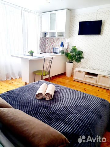 

Квартира-студия, 25 м², 2 кровати
