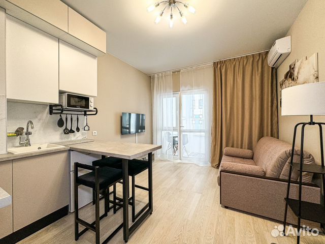 

Квартира-студия, 25 м², 2 кровати