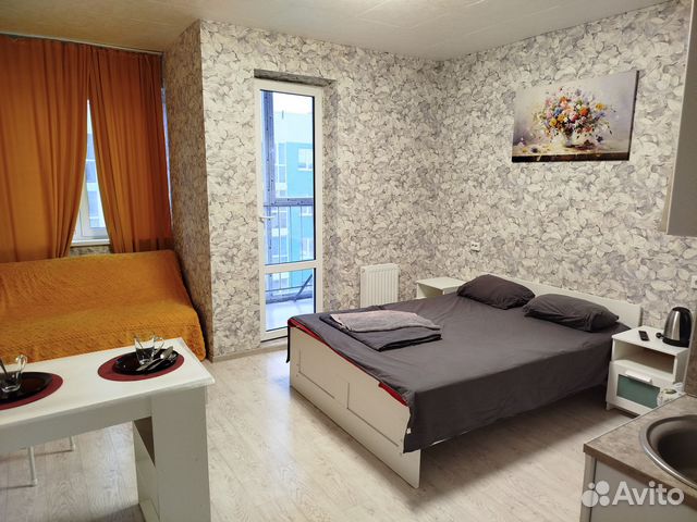 

Квартира-студия, 24 м², 1 кровать